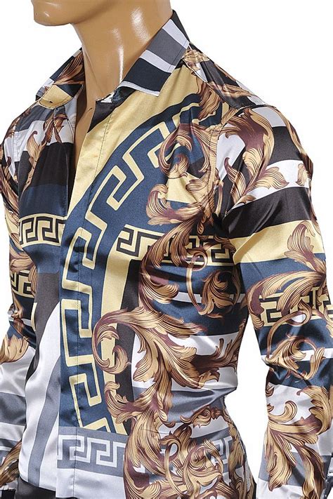 versace king tut shirt|Versace Shirts for Men .